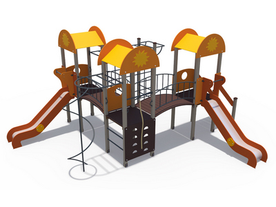 Детский игровой комплекс Солнышко Детский дворик 2 ДИО 03052