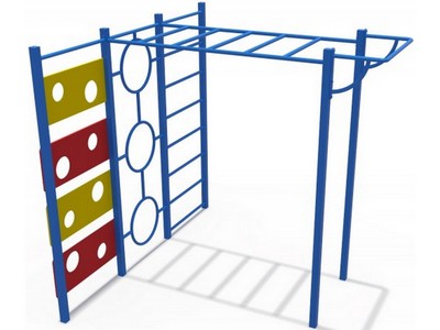 Уличный лаз Стенка с рукоходом ИО 08280