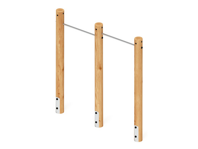 Двойной турник Выше и сильнее (лиственница)