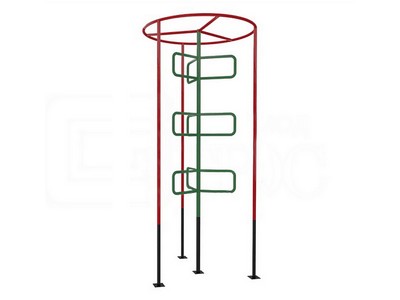 Уличный металлический вертикальный лаз