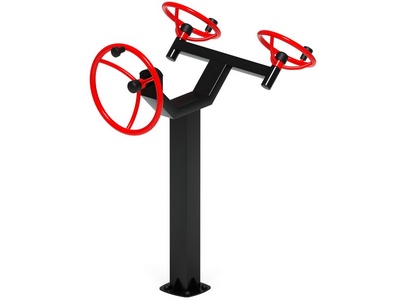 Уличный тренажёр Рули Тренировка 6