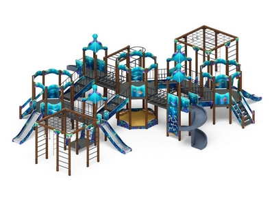 Детская игровая площадка Царь Тритон-6