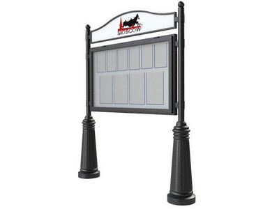 Информационный стенд Известия 1