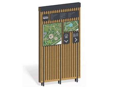 Информационный стенд Гофрощит 1