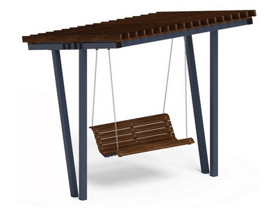 Пергола Дилайт с диваном (без поликарбоната)