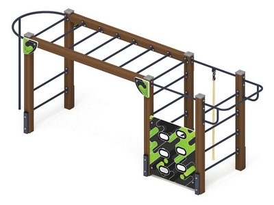 Спорткомплекс для улицы Крепкий хват-3