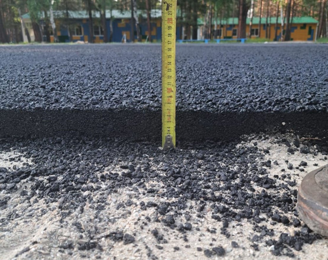 Асфальтирование поверхности - вид 7