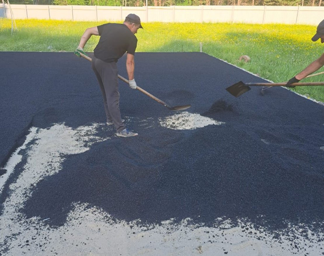 Асфальтирование поверхности - вид 8