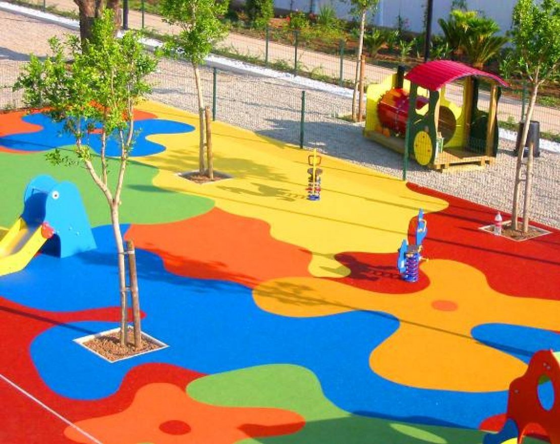 Бесшовное резиновое покрытие TORUDA Eco Soft Sandwich EPDM с укладкой - вид 2