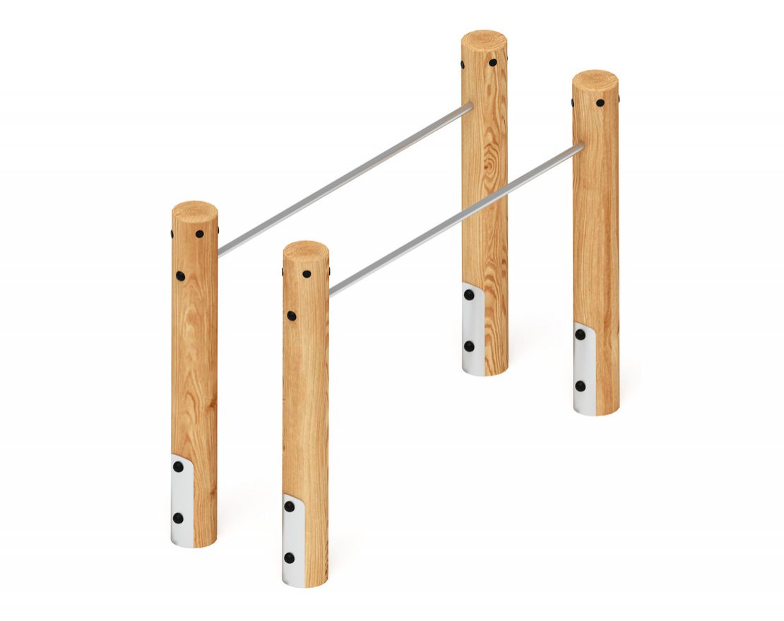 Брусья Импульс 2 (лиственница) - вид 2