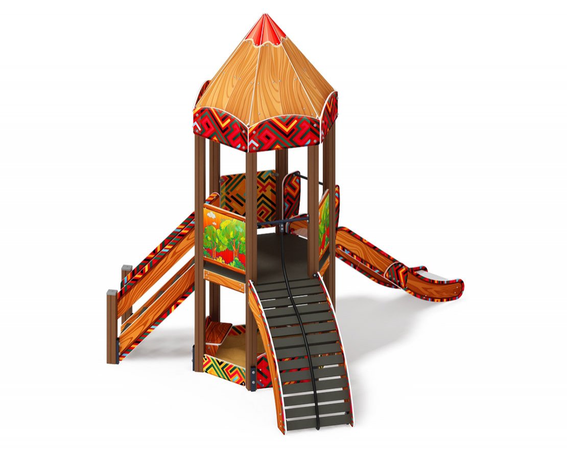 Уличный ДСК Палитра детства-1 - вид 1