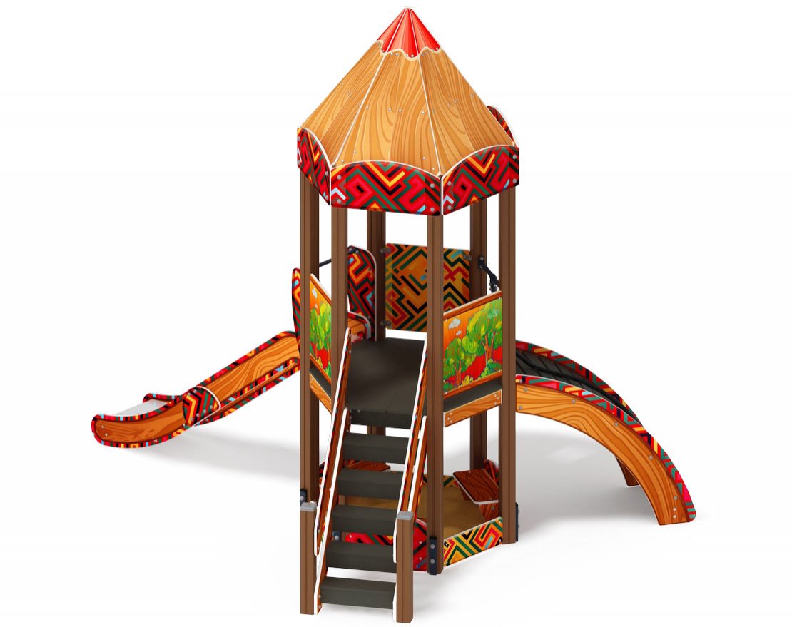 Уличный ДСК Палитра детства-1 - вид 2