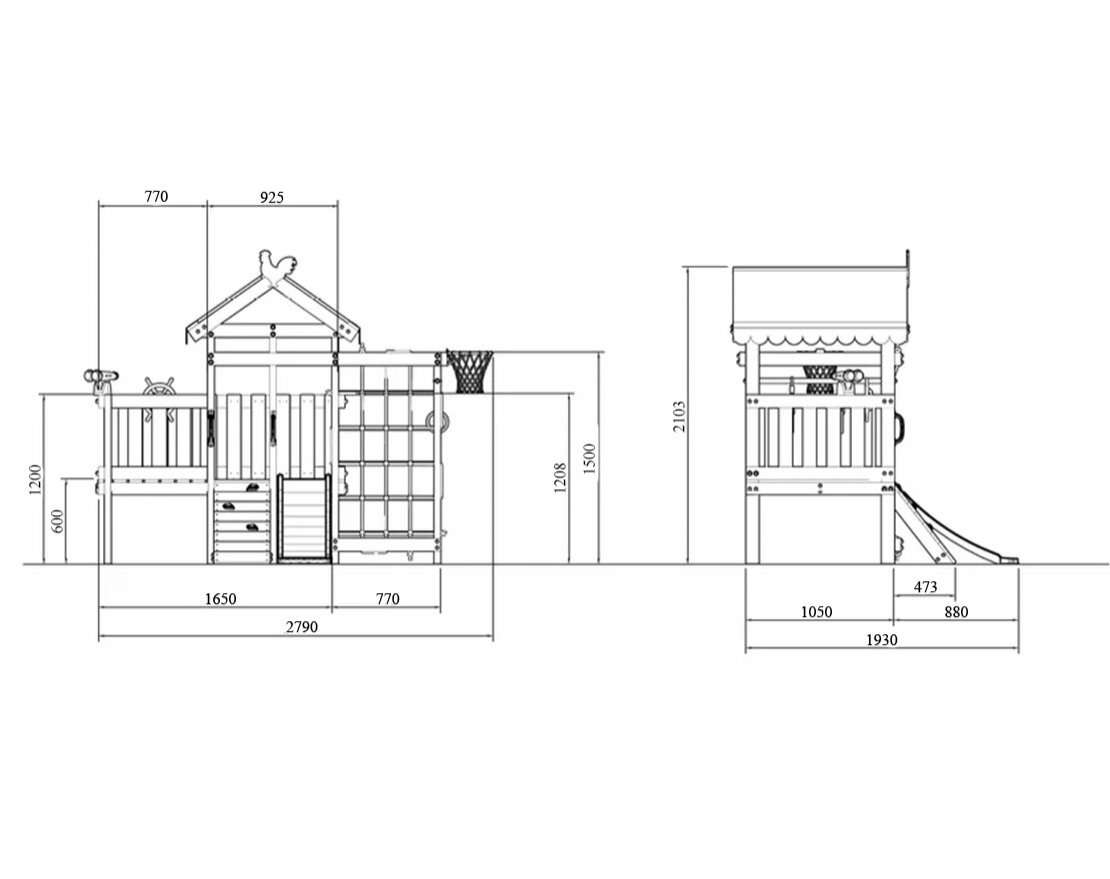 Уличный ДСК Финиси 5 - вид 2