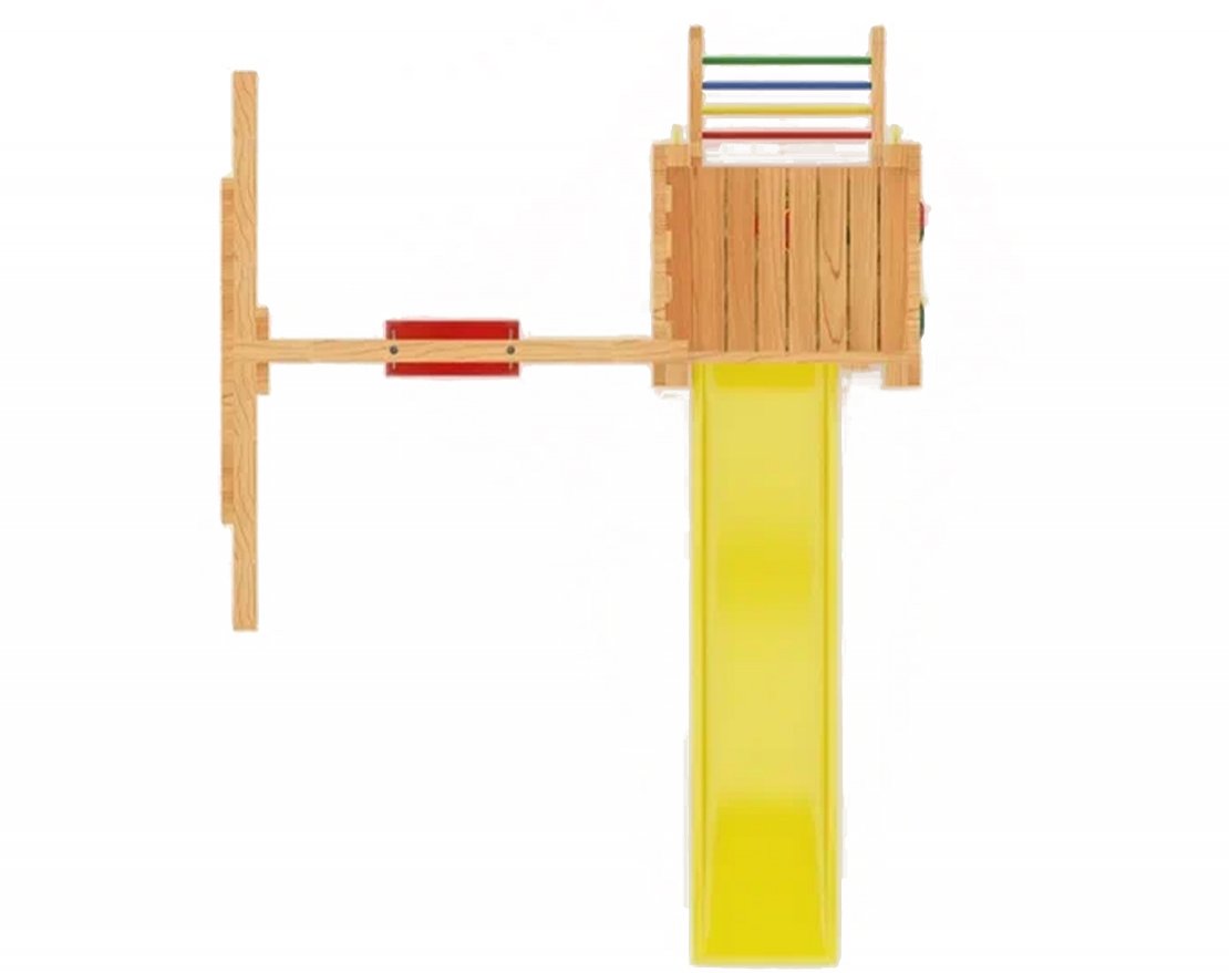 Уличный ДСК Гарда 6 с качелями (всесезонная) - вид 9