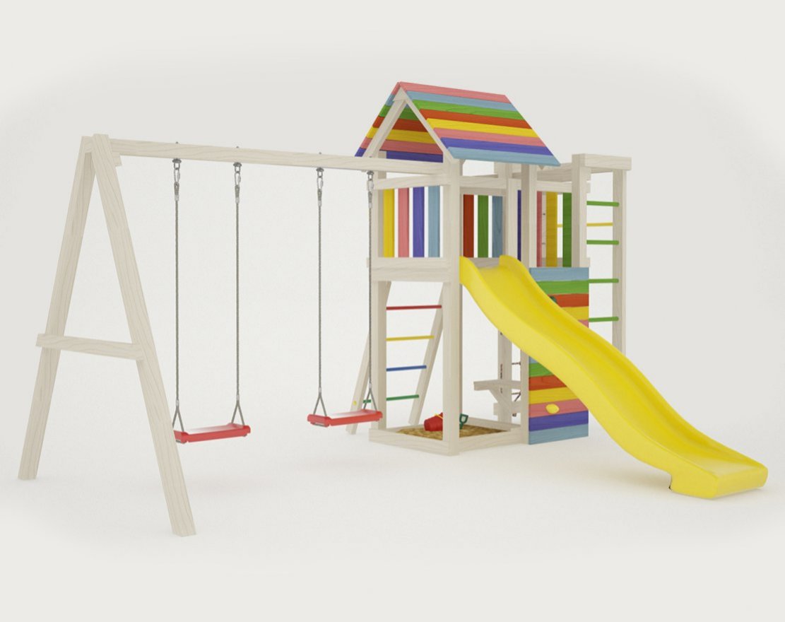 Детская площадка Савушка Мастер 10 (White Color)