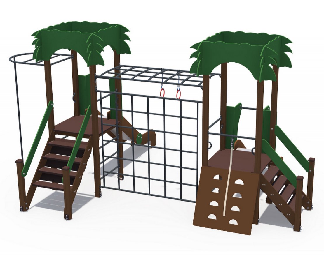 Уличный ДСК Джунгли Мадагаскар ДИО 02110 - вид 1