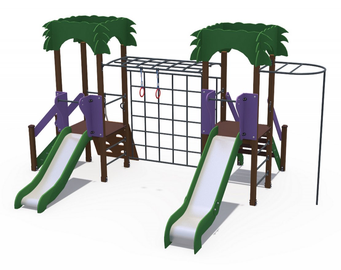 Уличный ДСК Джунгли Мадагаскар ДИО 02110 - вид 2