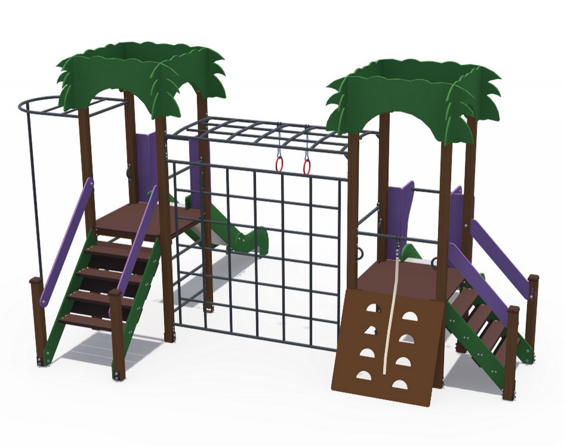 Уличный ДСК Джунгли Мадагаскар ДИО 02110 - вид 3