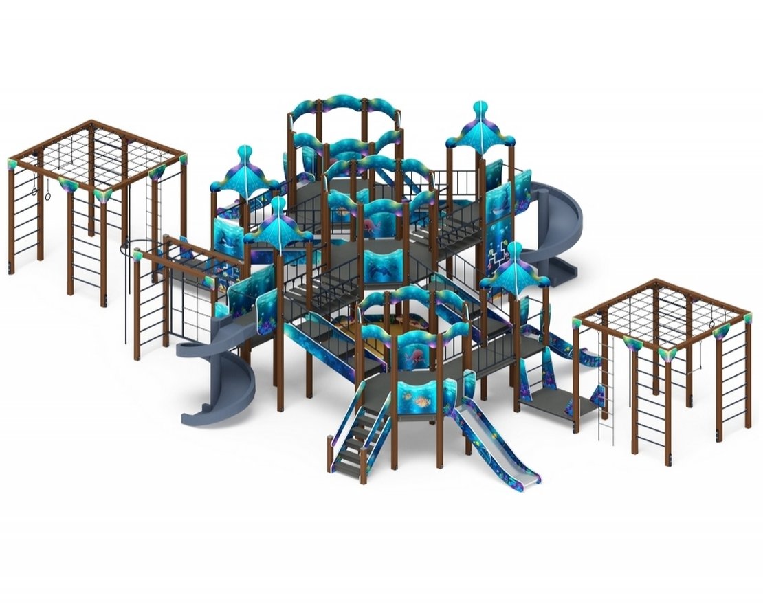 Уличный ДСК Царь Тритон-6 - вид 1