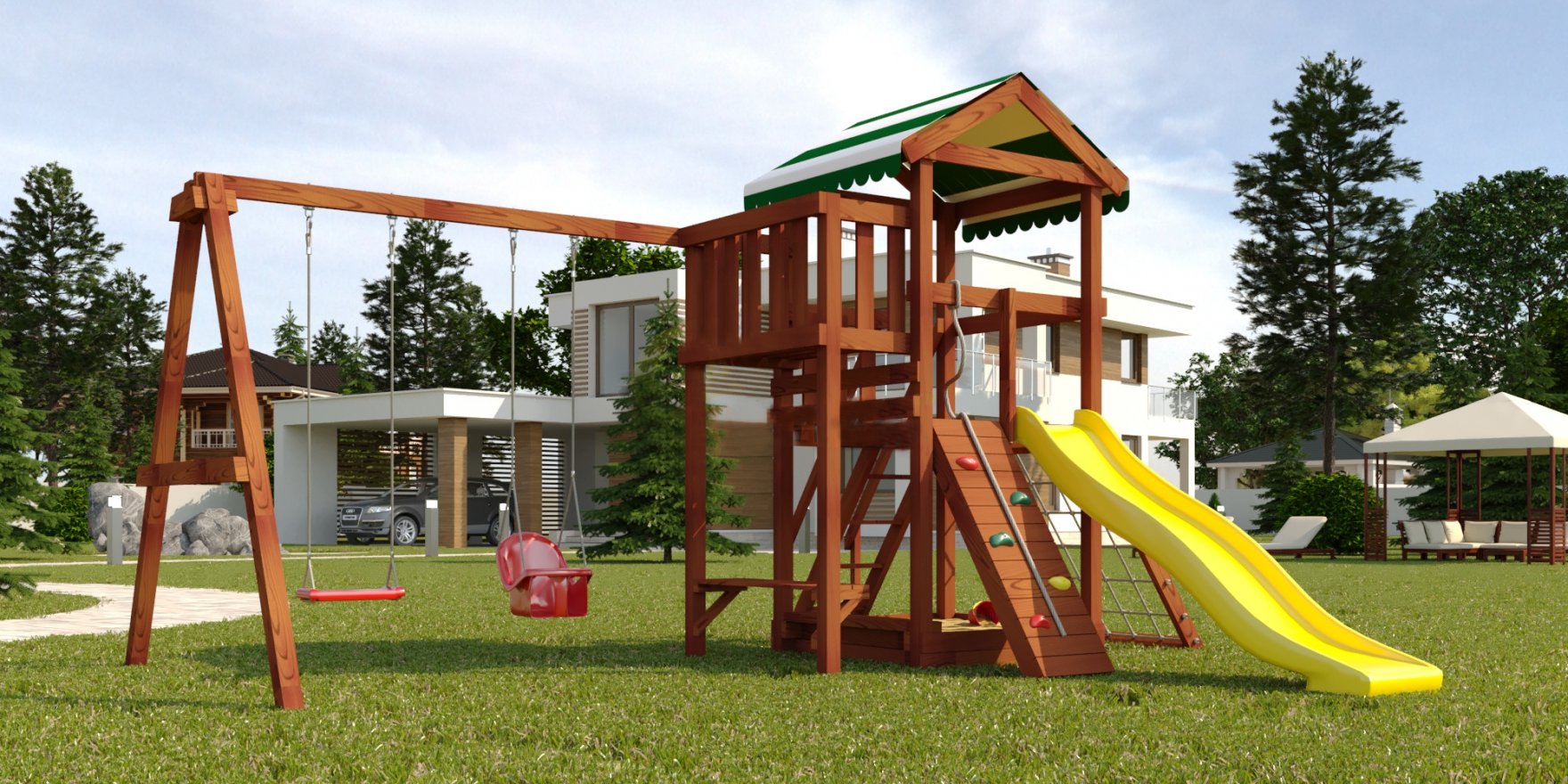 Уличный ДСК Гарда 2 (Бри) всесезонная - вид 1