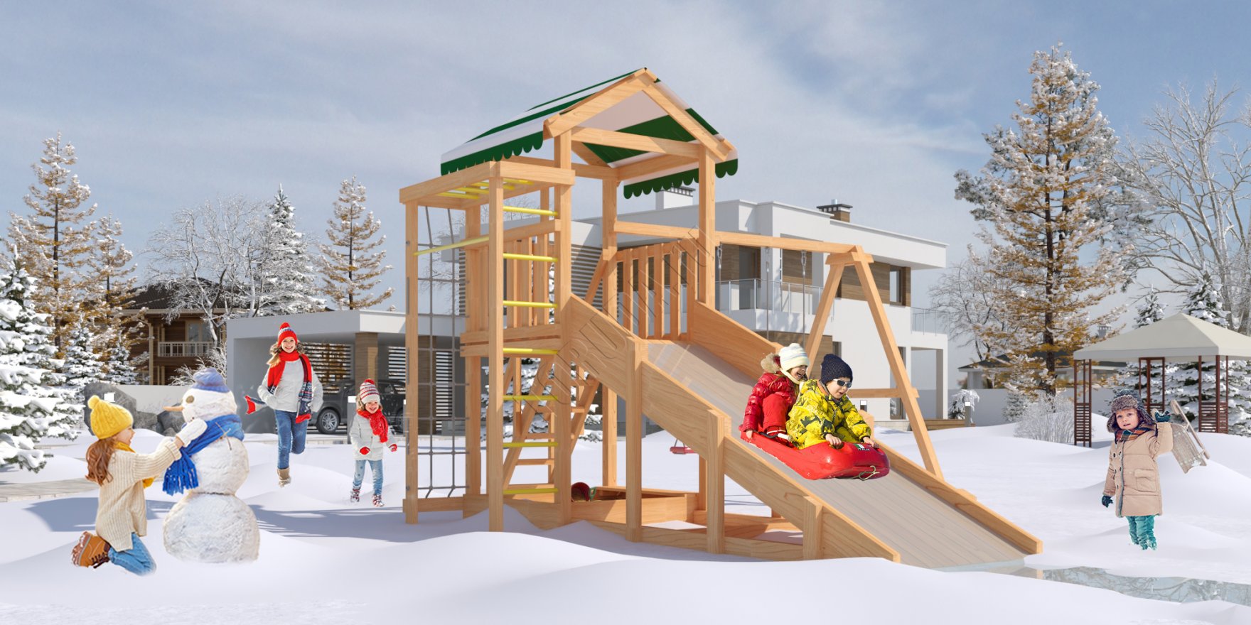 Уличный ДСК Гарда 5 (всесезонная) - вид 8