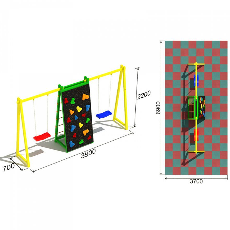 ДСК Качели Спорт 3.3 - вид 2