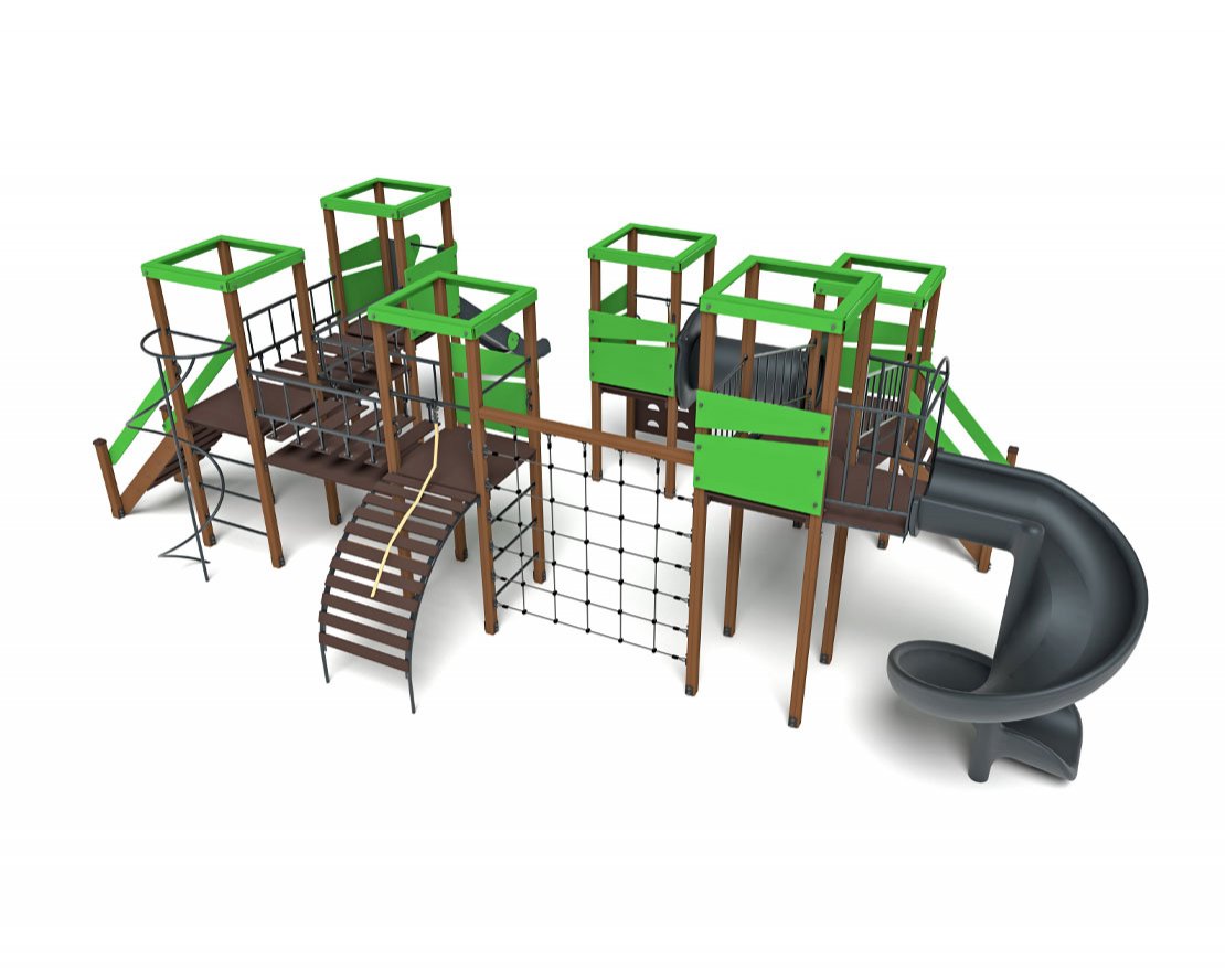 Игровой комплекс Геометрия Н-1500 и 2000 ДИО 09080 - вид 5