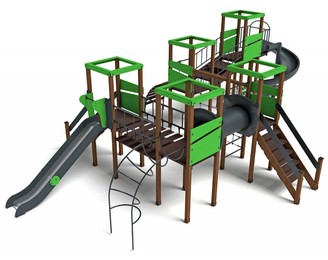 Игровой комплекс Геометрия Н-1500 и Н-2000 ДИО 09070 - вид 3