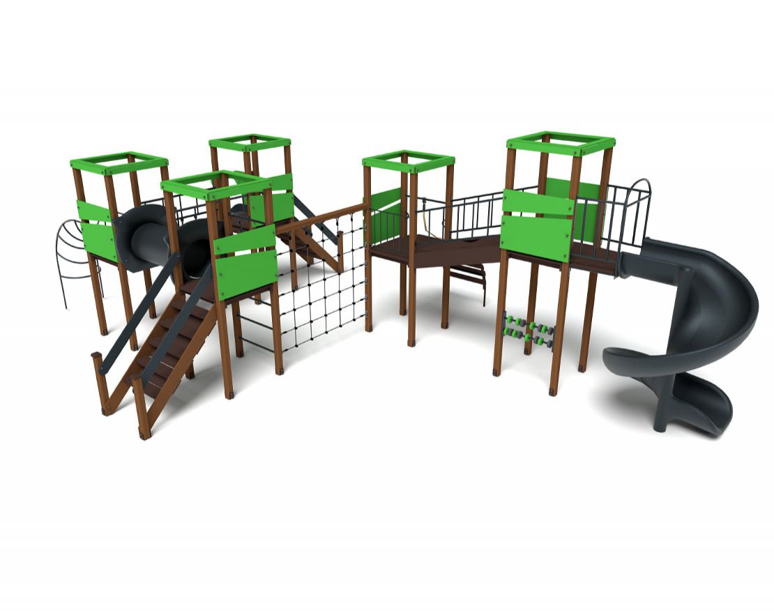 Игровой комплекс Геометрия Н-1500 и Н-2000 ДИО 09070 - вид 5