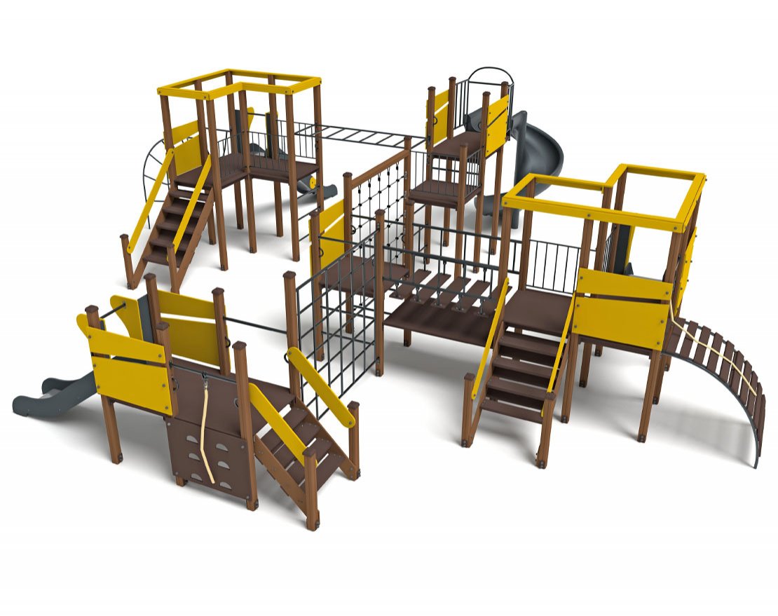 Уличный ДСК Геометрия Н-900,1200 и 2000 ДИО 09030 - вид 3