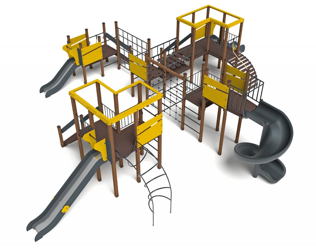Уличный ДСК Геометрия Н-900,1200 и 2000 ДИО 09040 - вид 3