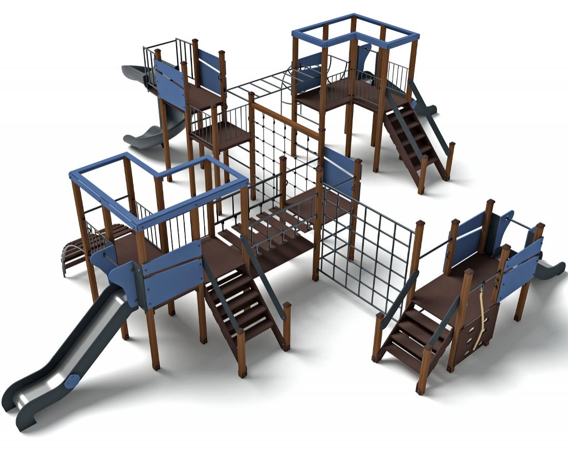 Уличный ДСК Геометрия Н-900,1200 и 2000 ДИО 09040 - вид 7