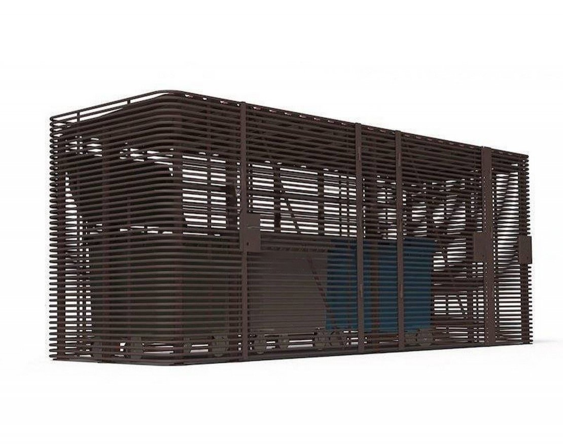 Контейнерная площадка для ТБО Долио 3 (2.8 м) - вид 3