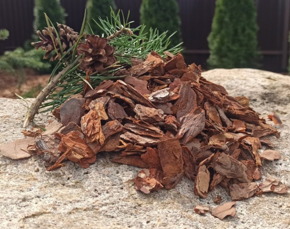 Кора сосны средняя 2-5 см - вид 2