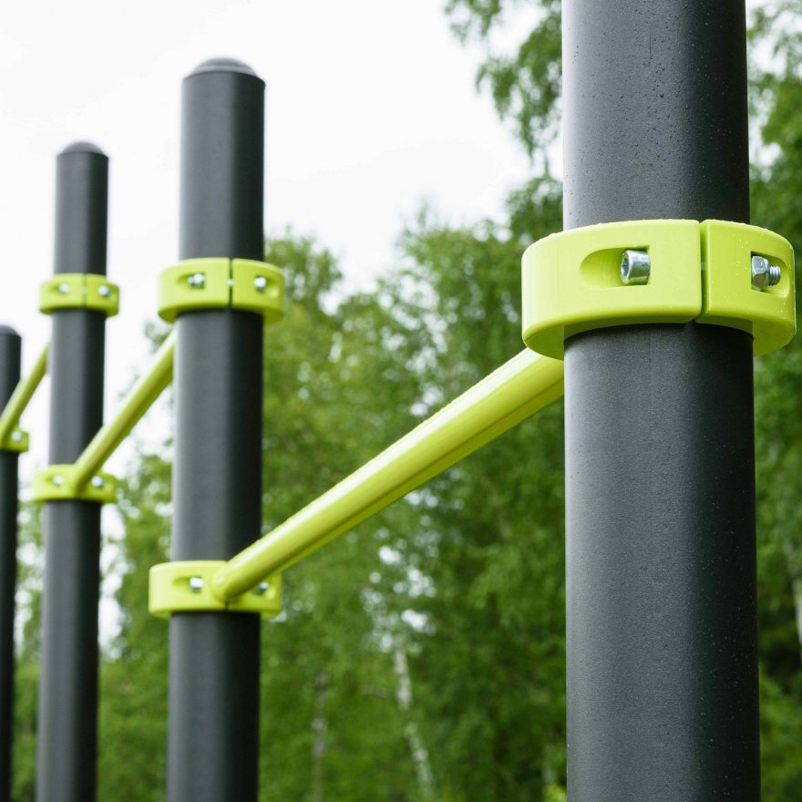 Перекладины разноуровневые для подтягивания из виса на высокой перекладине W211 GTO - вид 2