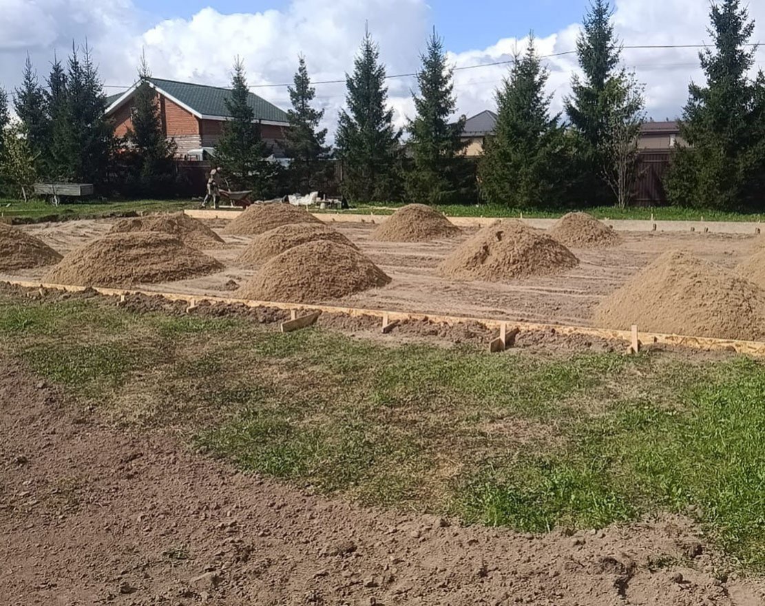 Подготовка твёрдого бетонного основания - вид 2