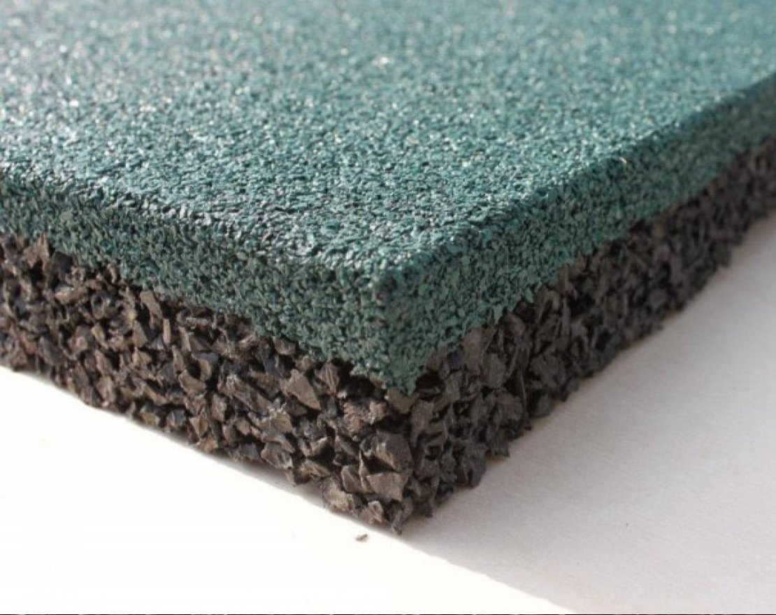 Подложка из черной крошки TORUDA с укладкой - вид 2