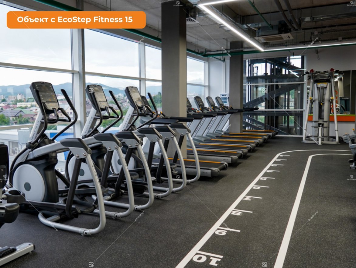 Рулонное покрытие Fitness 15 (4-12 мм)