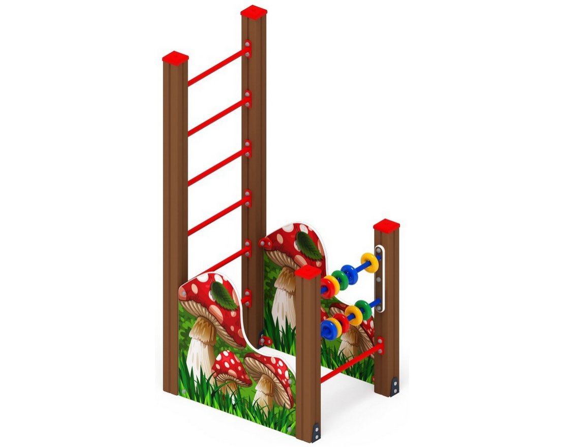 Детский спорткомплекс Грибное лукошко-2 - вид 2