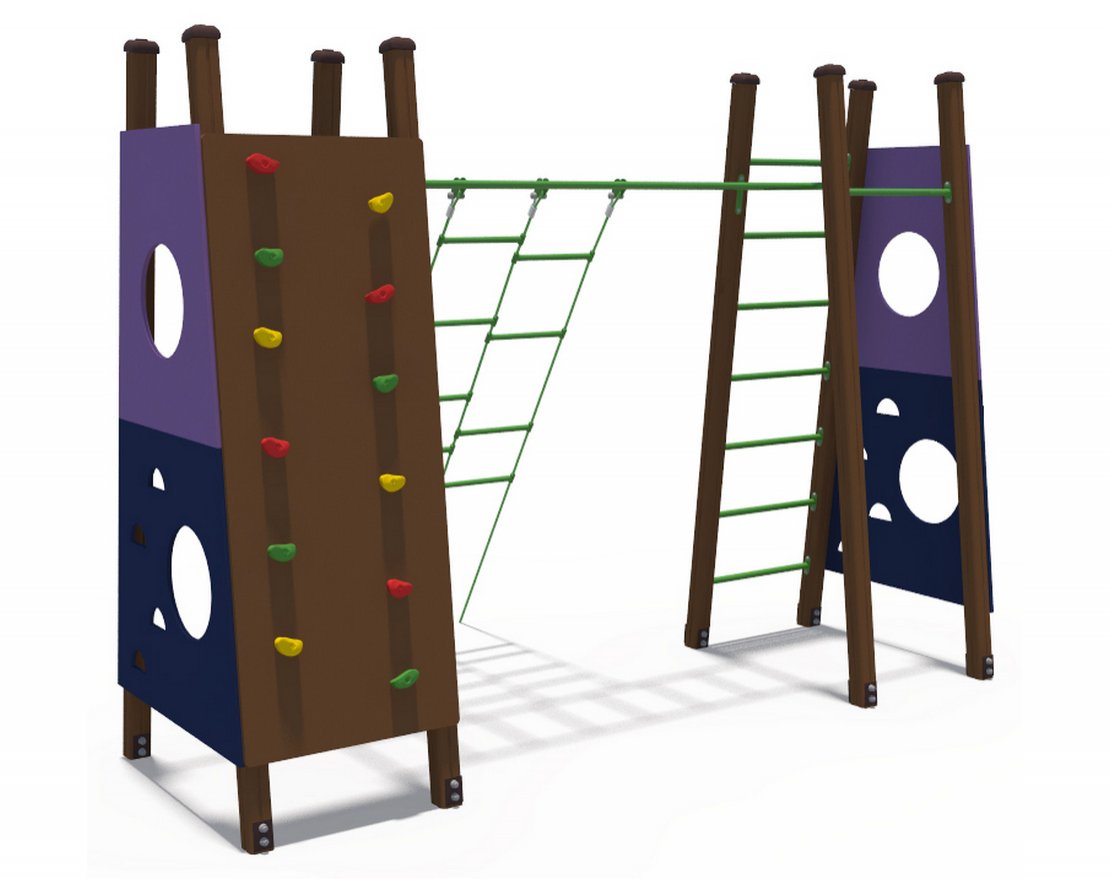 Спорткомплекс для улицы Альпинист 2 ДСК 04361 - вид 2