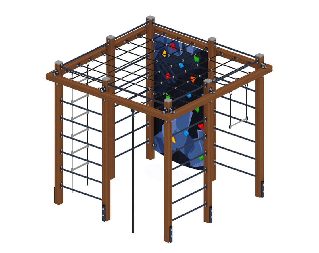 Детский спорткомплекс Тропа Тарзана-4 - вид 2