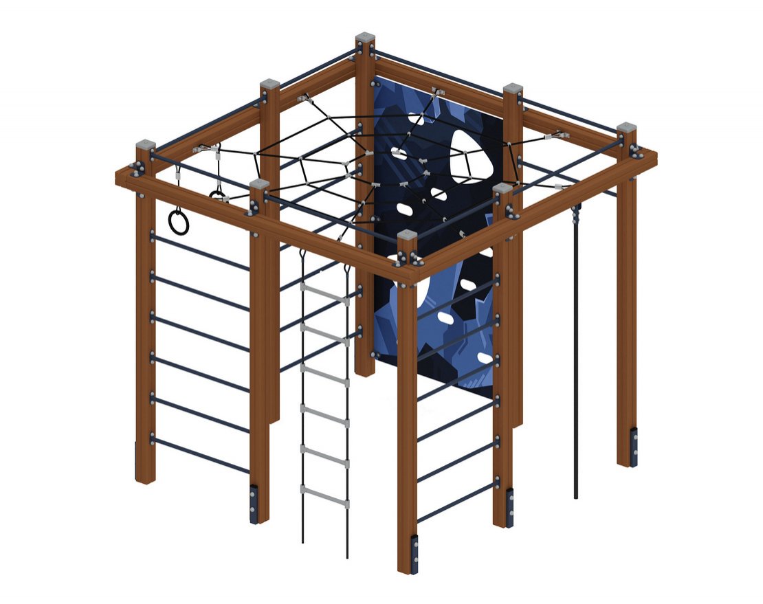 Детский спорткомплекс Тропа Тарзана-5 - вид 2