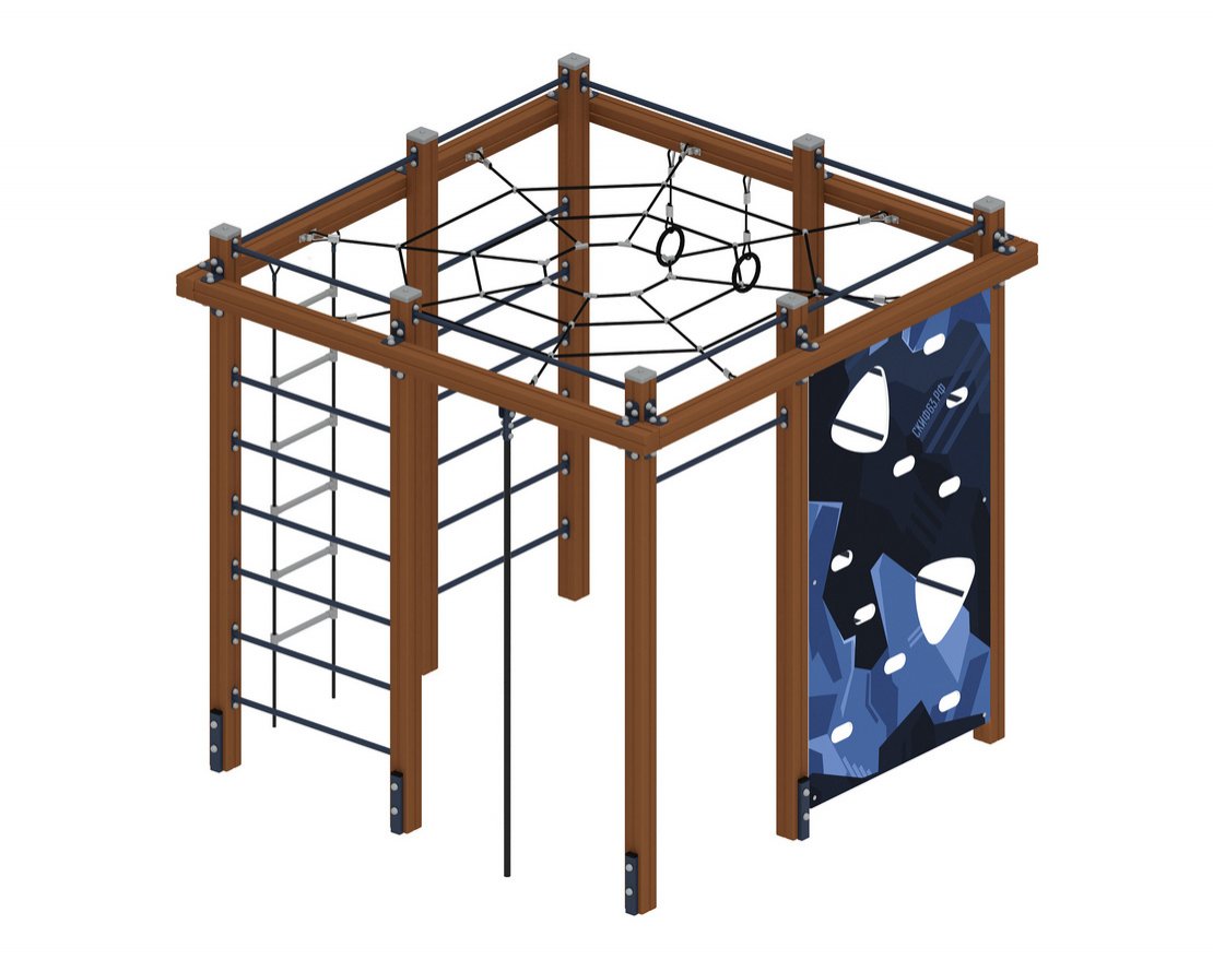 Детский спорткомплекс Тропа Тарзана-5 - вид 2