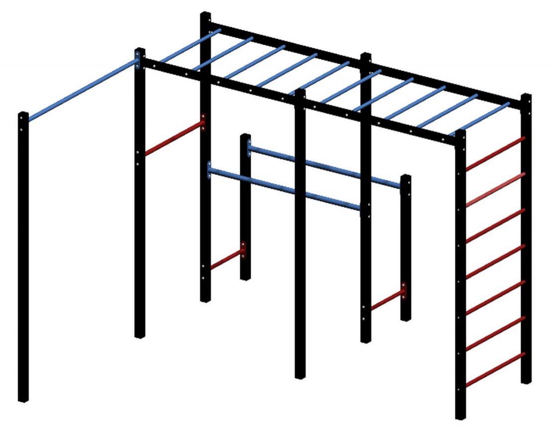 Спорткомплекс для улицы Workout w11 - вид 2