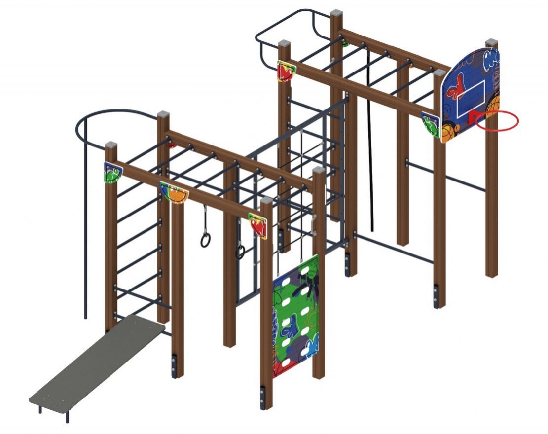 Спорткомплекс Крепыш 11 (Граффити) - вид 2