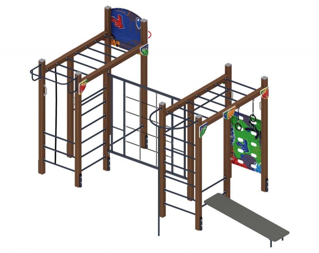 Спорткомплекс Крепыш 11 (Граффити) - вид 2