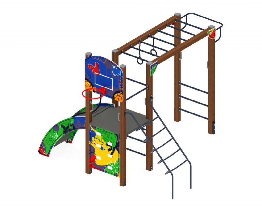 Спорткомплекс Крепыш 18 (Граффити) - вид 2