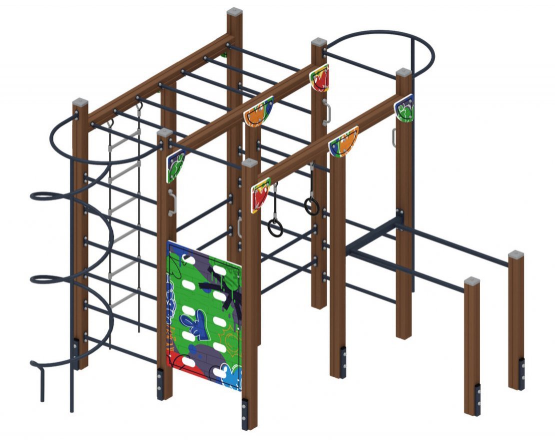 Спорткомплекс Крепыш 22 (Граффити) - вид 2