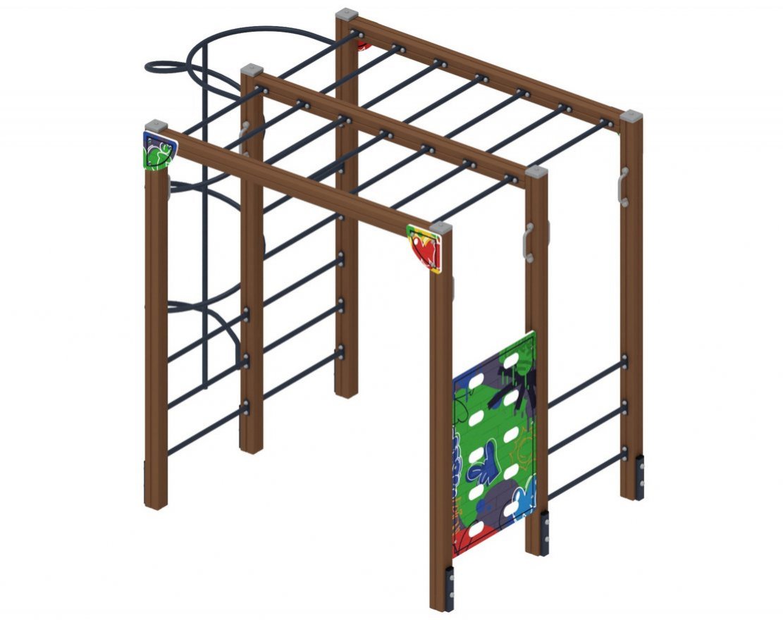 Спорткомплекс Крепыш 6 (Граффити) - вид 2