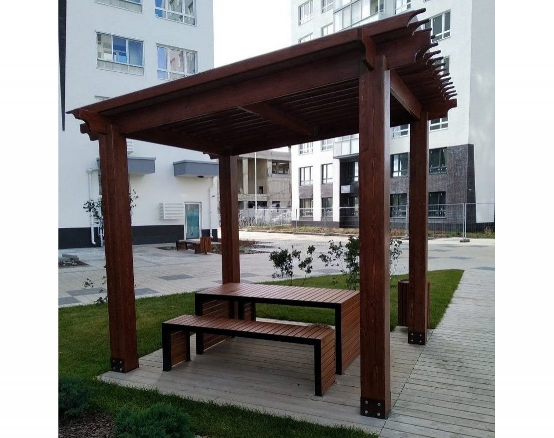 Теневой навес Руф 5 - вид 1